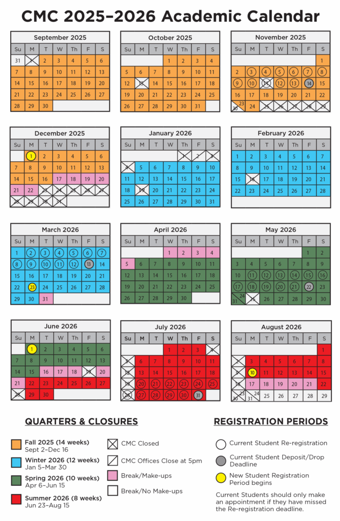 2025 26 Academic Calendar
